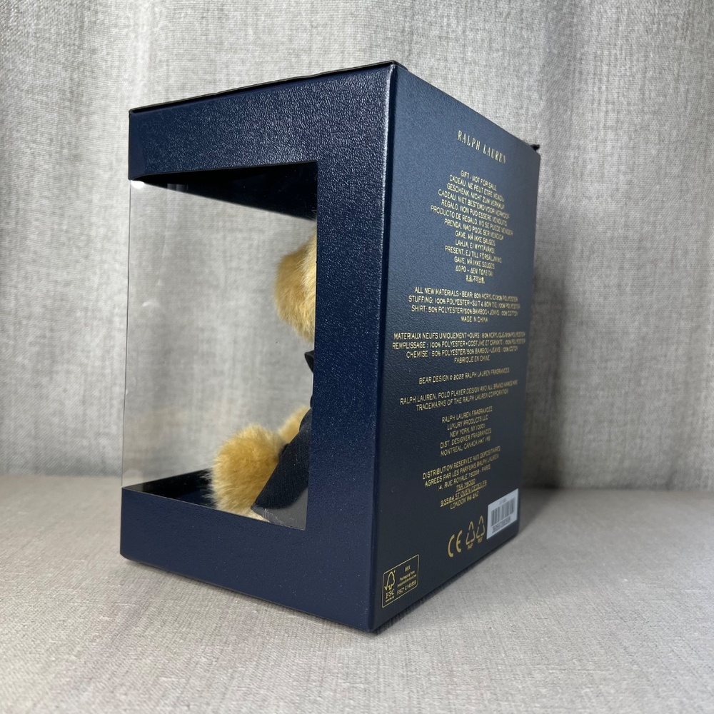 ❤️Last One!❤️ Ralph Lauren Bear Toy in Tuxedo - Picture 5 of 7